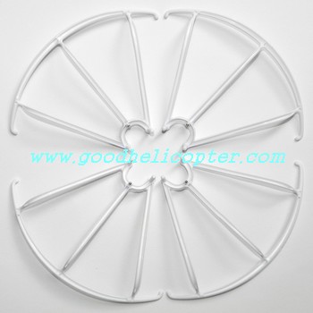 SYMA-X5-X5A-X5C Quad Copter parts plastic protection cover set (White) - Click Image to Close